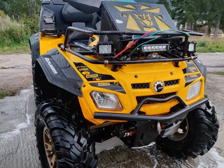 2007 BRP Can-Am Outlander MAX 650, жёлтый, 650000 рублей, вид 1