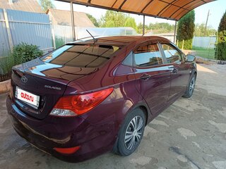 2014 Hyundai Solaris I, фиолетовый, 950000 рублей, вид 2