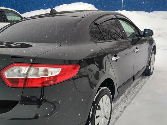 2012 Renault Fluence I, чёрный, 950000 рублей - вид 1