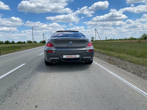 2005 BMW 6 серии 645i II (E63/E64), серый, 1400000 рублей - вид 5