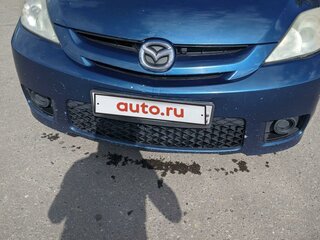 2007 Mazda 5 I (CR) Рестайлинг, синий, 740000 рублей, вид 3