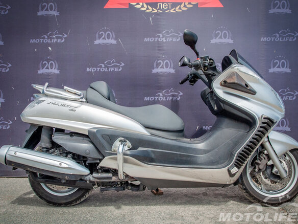 2005 Yamaha Majesty 400, серебристый
