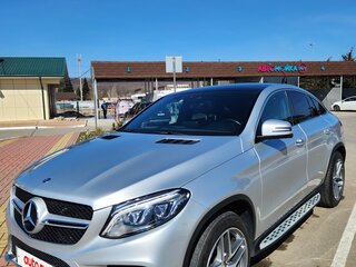 2016 Mercedes-Benz GLE Coupe 350 d I (C292), серебристый, 4500000 рублей, вид 2