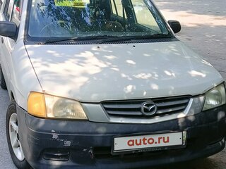 2001 Mazda Demio I (DW), белый, 495000 рублей, вид 1