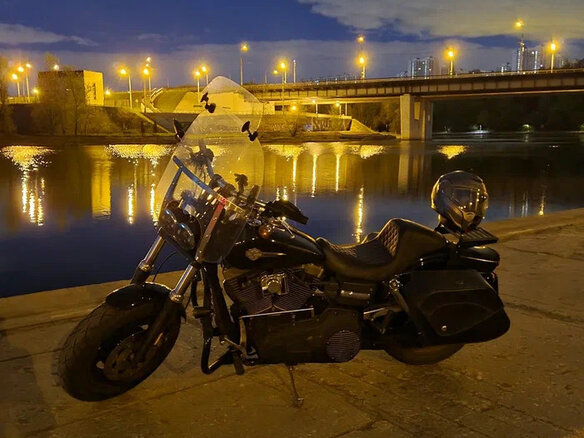 2011 Harley-Davidson Fat Bob, чёрный, 1050000 рублей - вид 7