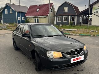 2007 Hyundai Accent ТагАЗ II, серый, 299000 рублей, вид 3