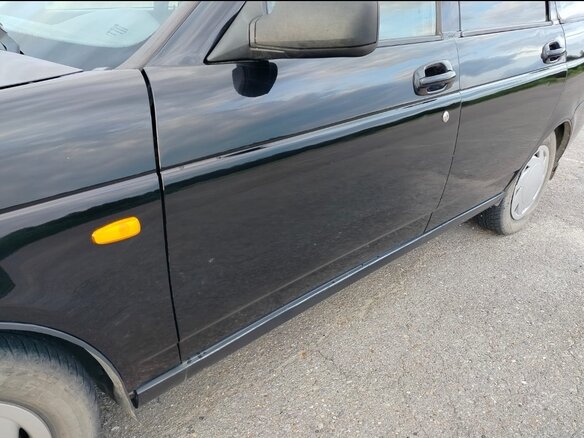 2010 Lada (ВАЗ) Priora I, чёрный, 385000 рублей - вид 9