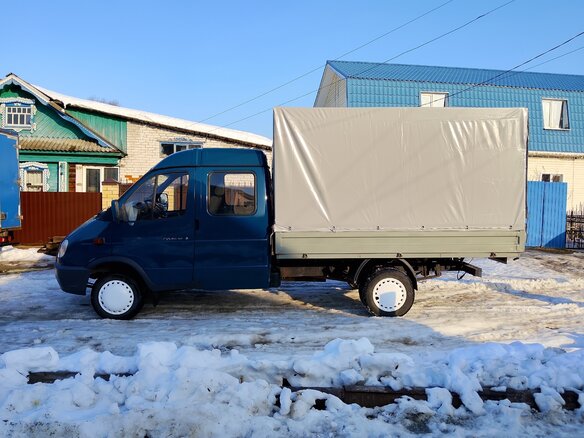 2009 ГАЗ ГАЗель (33023/330273) Фермер, синий, 600000 рублей - вид 1