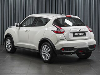 2014 Nissan Juke I Рестайлинг, белый, 1533000 рублей, вид 2