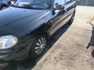 2008 Chevrolet Lanos I, чёрный, 150000 рублей, вид 3