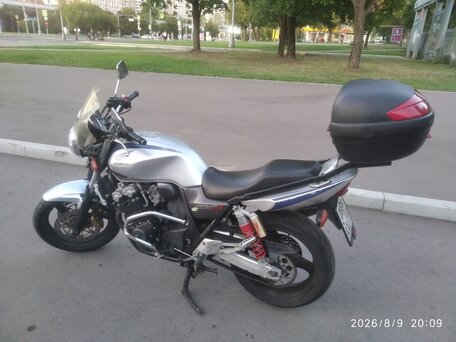 2002 Honda CB 400 Super Four, серый, 235000 рублей, вид 4