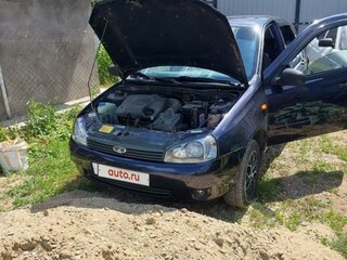 2008 Lada (ВАЗ) Kalina I, фиолетовый, 370000 рублей, вид 4