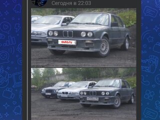1987 BMW 3 серии 318i II (E30), серый, 555555 рублей, вид 2
