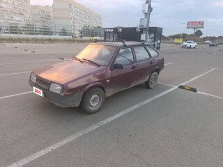 1995 Lada (ВАЗ) 2109, красный, 39000 рублей, вид 2