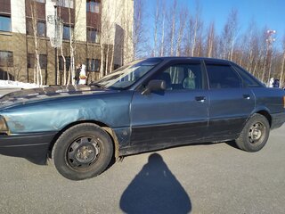 1989 Audi 80 IV (B3), голубой, 165000 рублей, вид 3