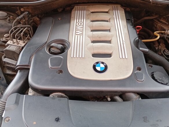 2004 BMW 7 серии 730d IV (E65/E66), чёрный, 1100000 рублей - вид 9