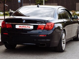 2011 BMW 7 серии Long 750Li V (F01/F02/F04), чёрный, 1400000 рублей, вид 4