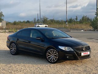 2009 Volkswagen Passat CC I, чёрный, 1050000 рублей, вид 2