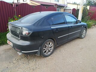 2008 Mazda 3 I (BK) Рестайлинг, чёрный, 650000 рублей, вид 5
