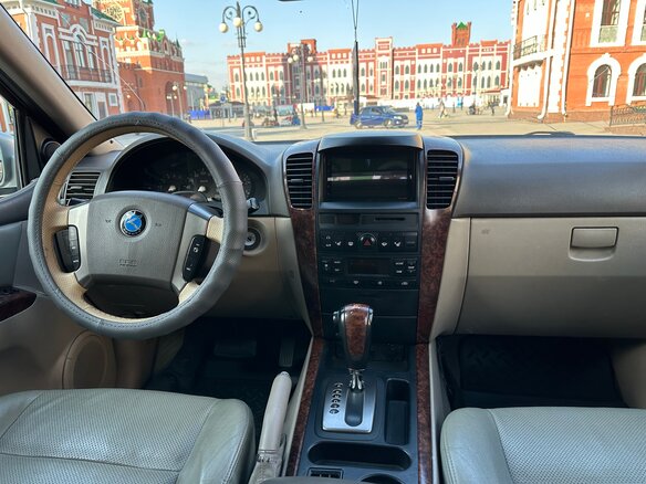 2002 Kia Sorento 4-speed I, серебристый, 460000 рублей - вид 17