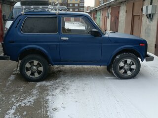 2010 Lada (ВАЗ) 2121 (4x4) I Рестайлинг, синий, 465000 рублей, вид 2