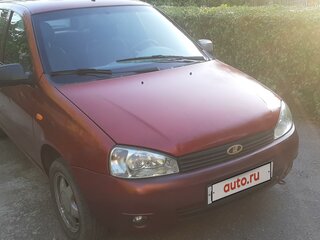 2012 Lada (ВАЗ) Kalina I, красный, 350000 рублей, вид 2