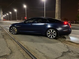 2010 Jaguar XJ IV (X351), синий, 1650000 рублей, вид 2