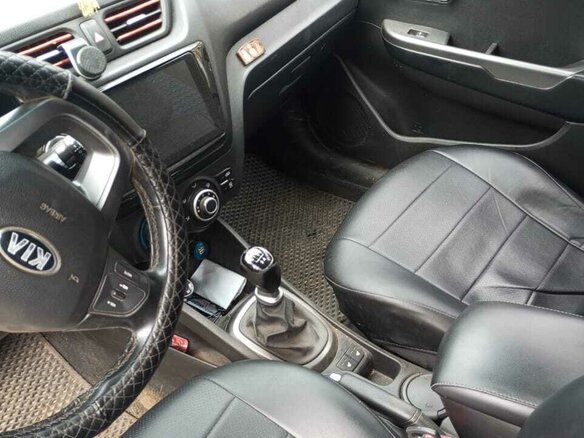 2014 Kia Rio III, серый, 700000 рублей - вид 3