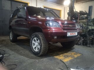 2004 Chevrolet Niva I, красный, 530000 рублей, вид 2