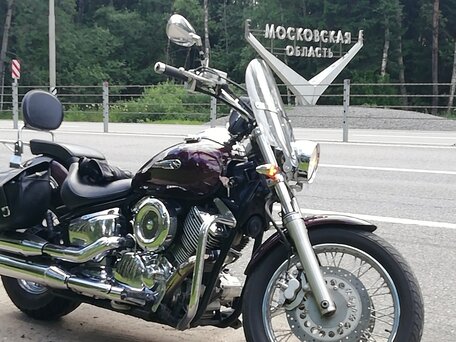 2008 Yamaha XVS1100, красный, 830000 рублей, вид 1