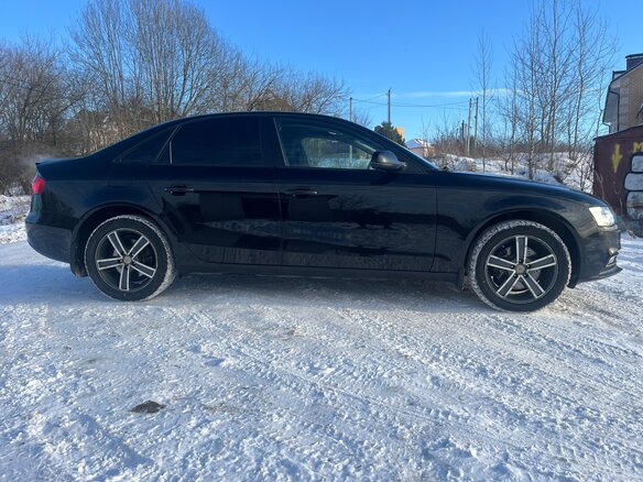 2014 Audi A4 IV (B8) Рестайлинг, чёрный, 1450000 рублей - вид 4