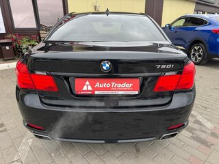 2011 BMW 7 серии 750i xDrive V (F01/F02/F04), чёрный, 1500000 рублей, вид 5