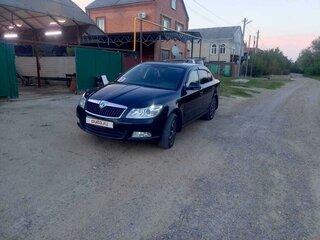 2012 Skoda Octavia II (A5) Рестайлинг, чёрный, 870000 рублей, вид 1