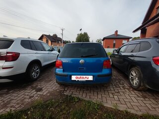 1999 Volkswagen Golf IV, синий, 160000 рублей, вид 4