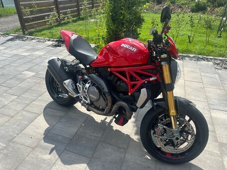 2019 Ducati Monster 1200, красный, 1300000 рублей, вид 1