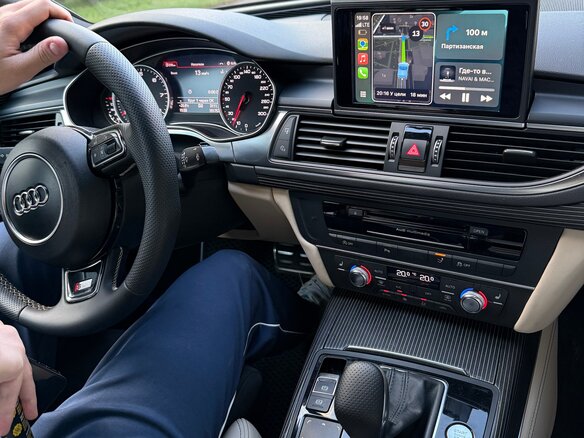 2014 Audi A7 I (4G) Рестайлинг, чёрный, 2575000 рублей - вид 20