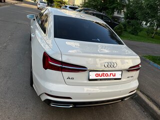 2020 Audi A6 40 TDI V (C8), белый, 3500000 рублей, вид 4