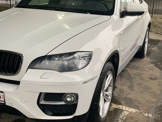 2012 BMW X6 30d I (E71) Рестайлинг, белый, 3100000 рублей, вид 3