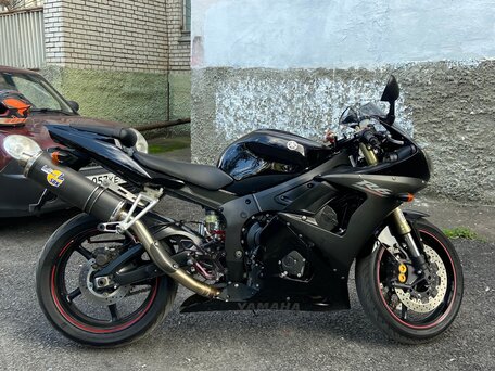 2005 Yamaha YZF600R Thundercat, чёрный, 650000 рублей, вид 2