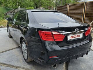 2012 Toyota Camry VII (XV50), чёрный, 1400000 рублей, вид 4