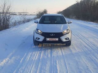 2020 Lada (ВАЗ) Vesta SW I, белый, 1500000 рублей, вид 3