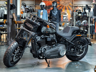 2024 Harley-Davidson Fat Bob, чёрный, 3350000 рублей, вид 1
