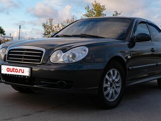 2008 Hyundai Sonata ТагАЗ IV (EF) Рестайлинг, серый, 515000 рублей, вид 1