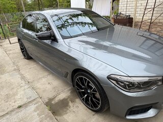 2018 BMW 5 серии 540i xDrive VII (G30/G31/G38), серый, 3300000 рублей, вид 2