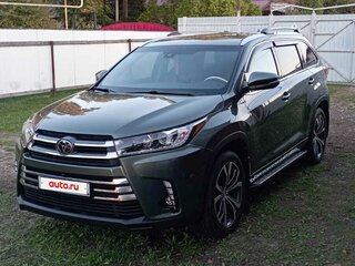 2017 Toyota Highlander III (XU50) Рестайлинг, серый, 3895000 рублей, вид 2