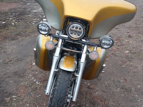 1999 Yamaha XVS1100, золотистый, 560000 рублей, вид 3