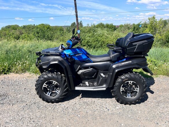 2021 CFMoto CFORCE 600 EPS, синий, 899999 рублей - вид 2