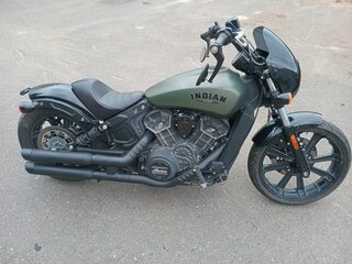 2023 Indian Scout, зелёный, 1190000 рублей, вид 1