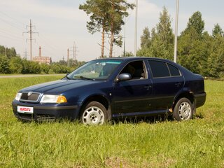 2009 Skoda Octavia I (A4) Рестайлинг, синий, 500000 рублей, вид 1