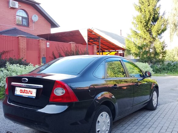 2008 Ford Focus II Рестайлинг, чёрный - вид 10